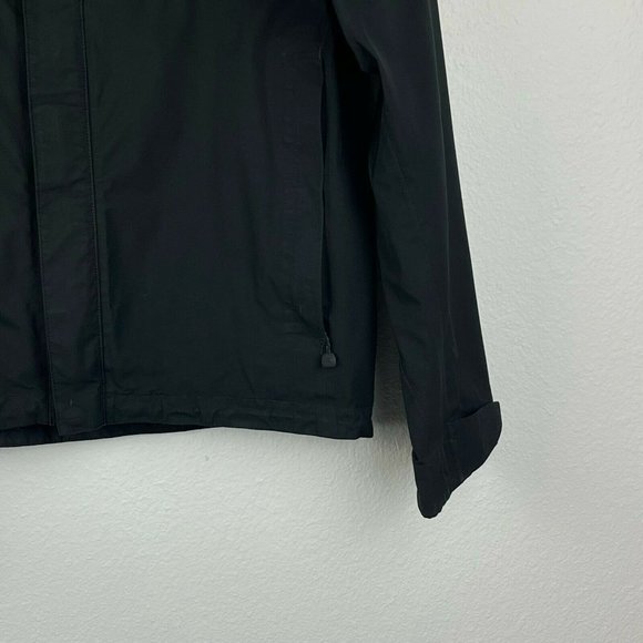 The North Face Hoodie Jacket Men's Sz S Zip Long Sleeve Waterproof Black - Picture 7 of 12